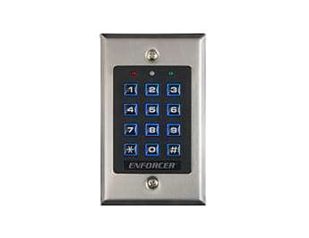 Seco-Larm SK-1131-SQ Enforcer Access Control Keypad, Indoor, Backlit