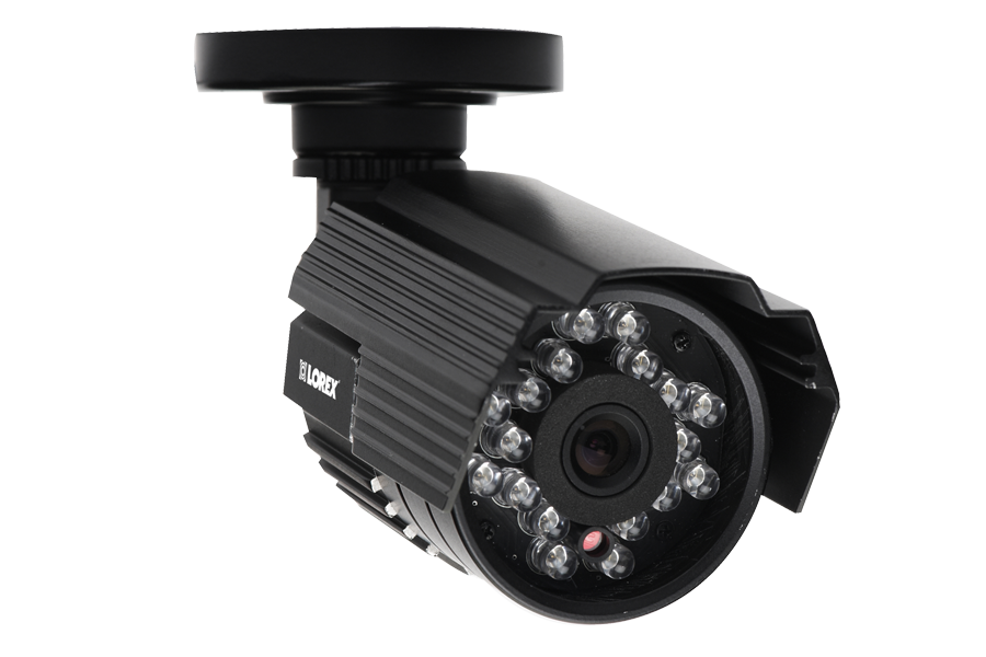 Super resolution security camera with audio at lorex